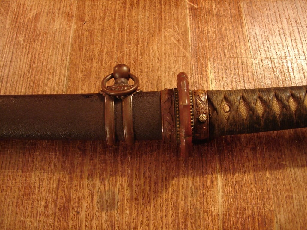 WWII Japanese Officers sword -signed - 6