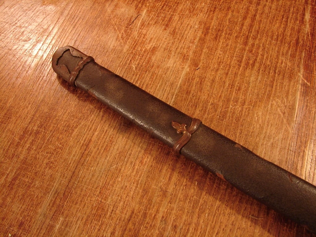 WWII Japanese Officers sword -signed - 7