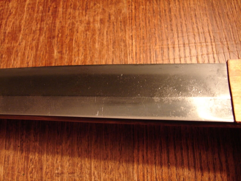 Japanese sword in WWII mounts - signed - 18