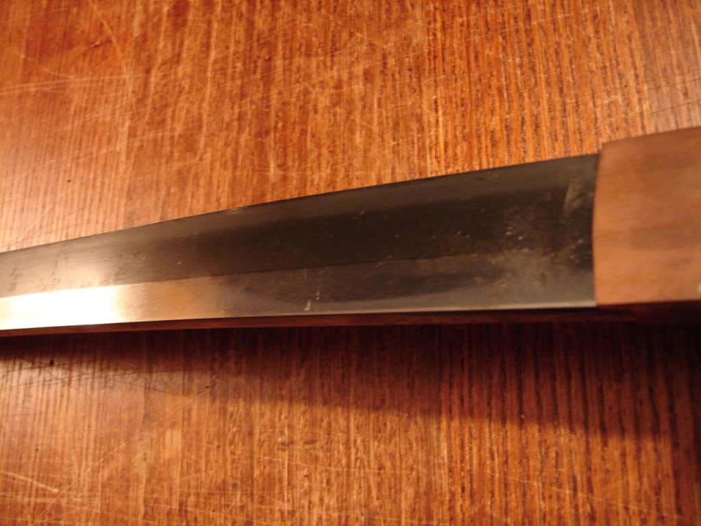 Japanese sword in WWII mounts - signed - 19