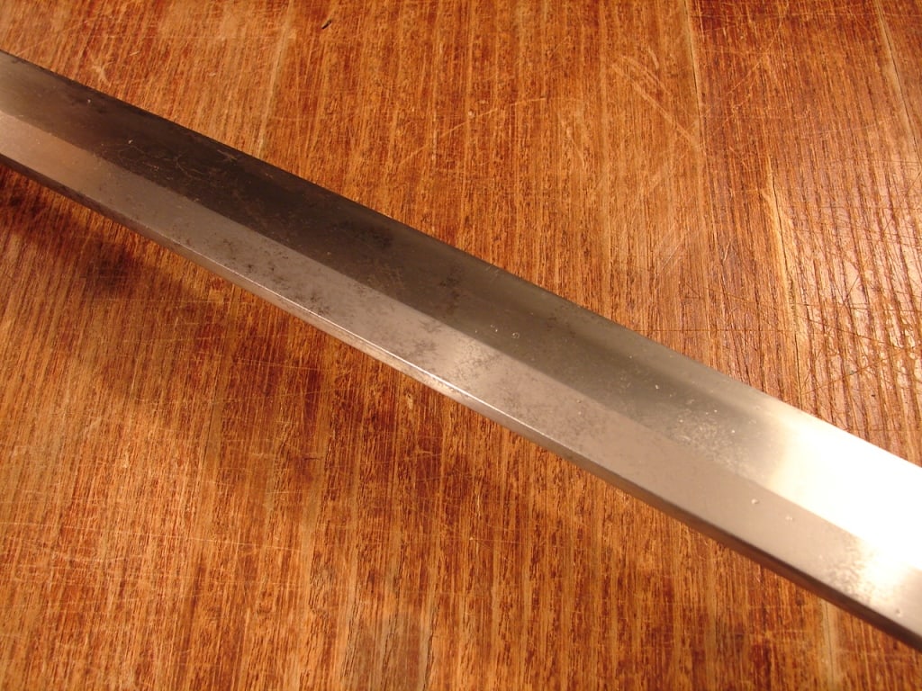 Japanese sword in WWII mounts - signed - 9