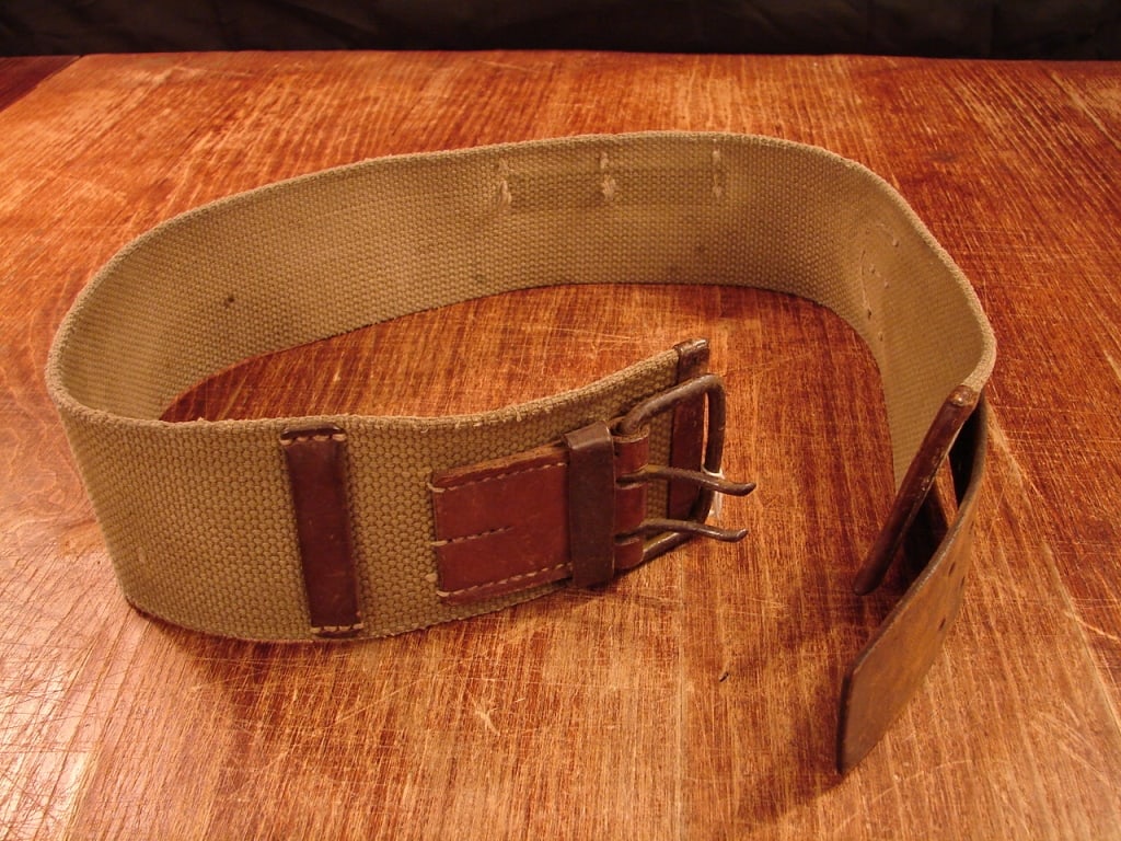 WWII Japanese NCO sword belt: WWII Japanese Imperial Army NCO sword belt. Brought home by a US soldier from the Pacific Theater.
