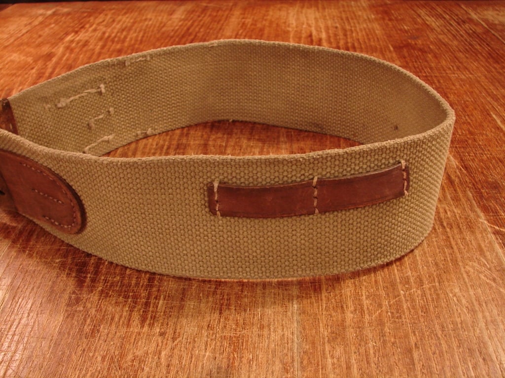 WWII Japanese NCO sword belt - 3