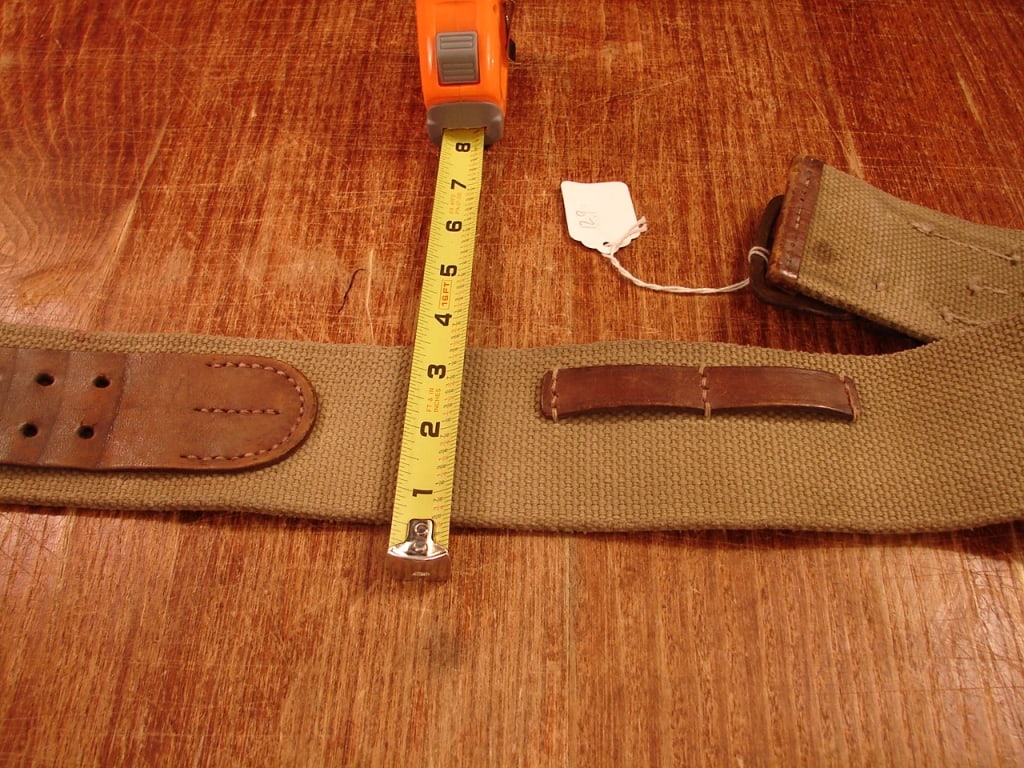 WWII Japanese NCO sword belt - 4