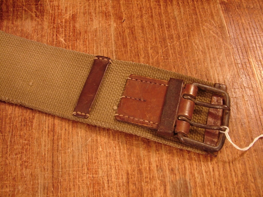 WWII Japanese NCO sword belt - 5
