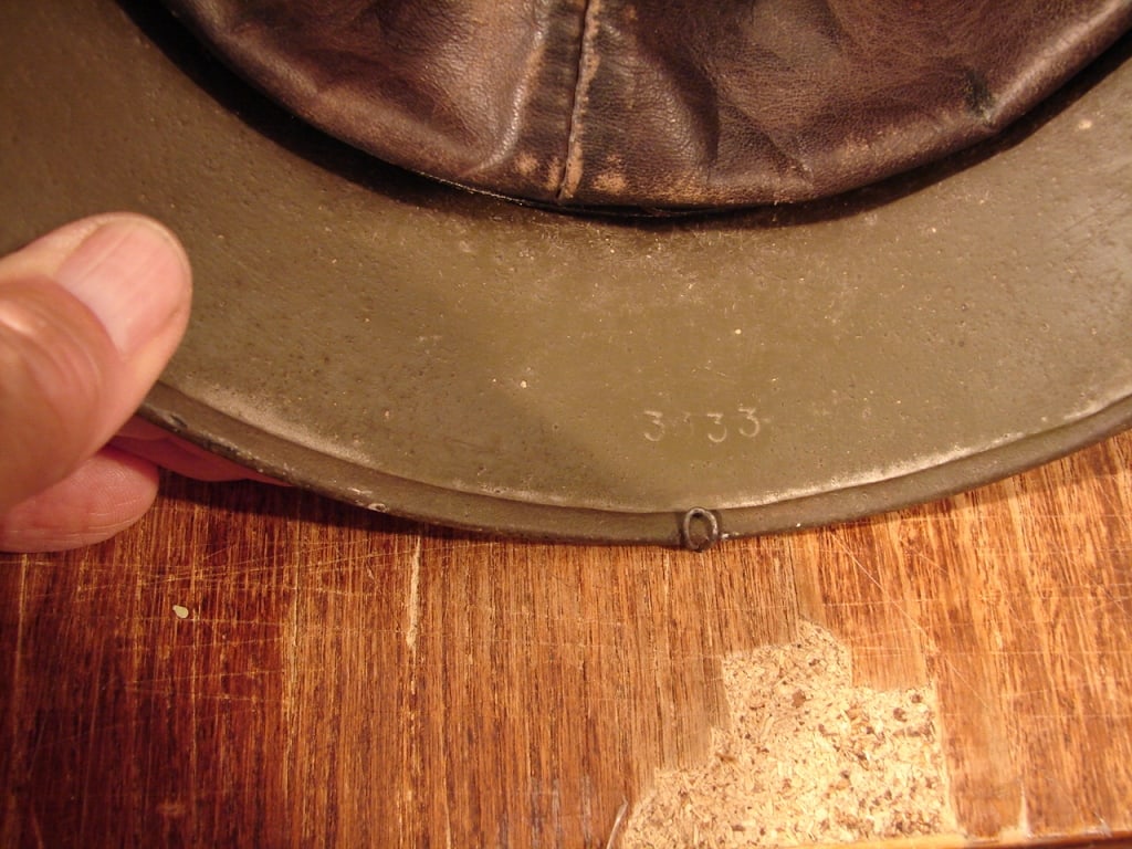 WWII German army helmet - 11