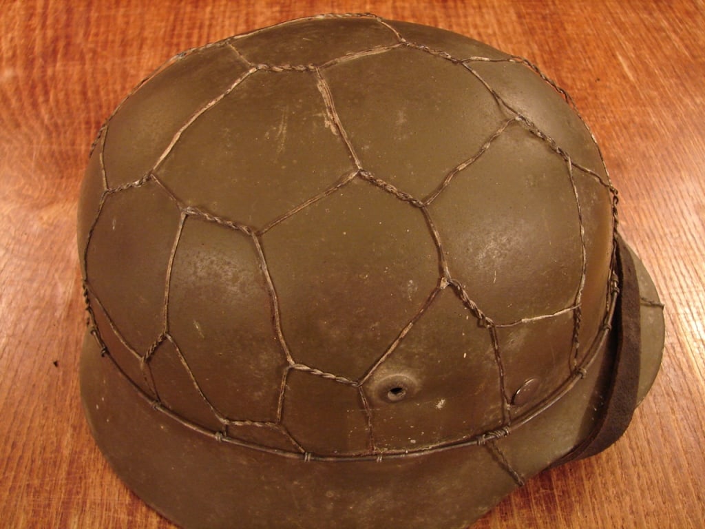WWII German army helmet - 5