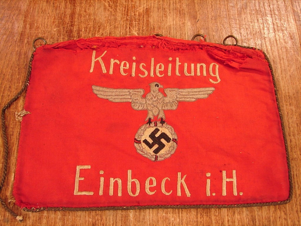 WWII German NSDAP pennant. Kreisleitung - 3