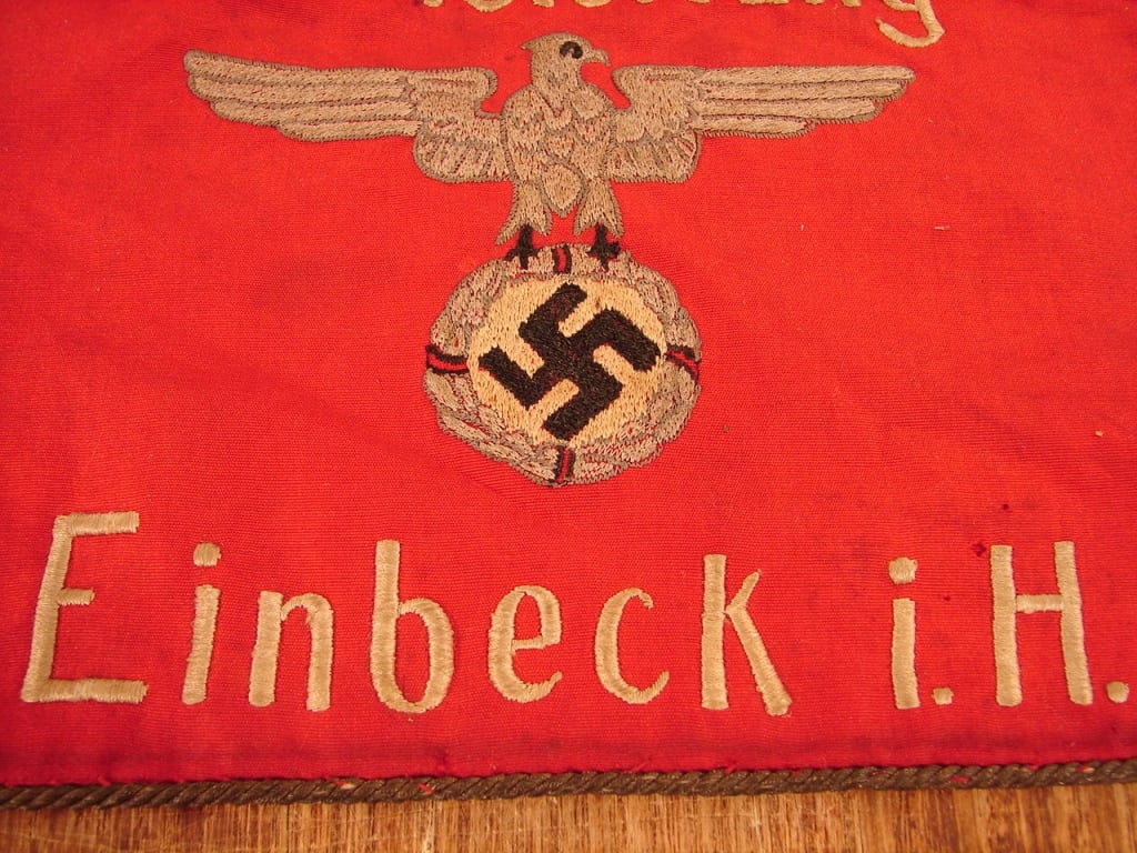WWII German NSDAP pennant. Kreisleitung - 4