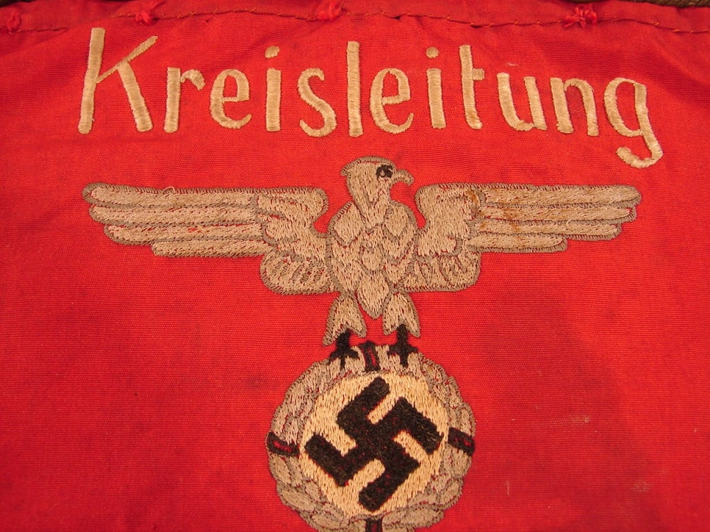 WWII German NSDAP pennant. Kreisleitung - 7