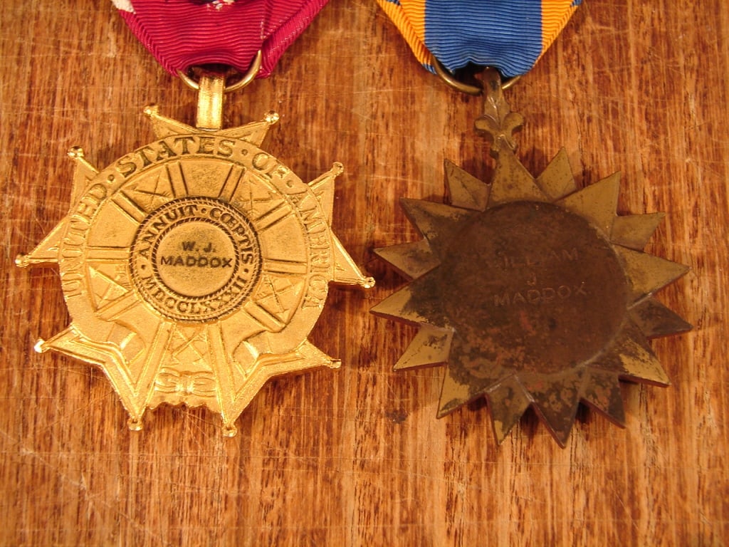 U.S. WWII named medal grouping. - 5