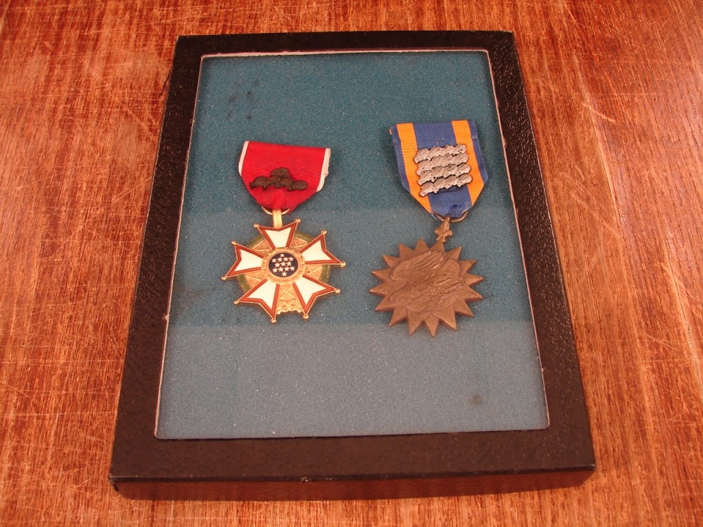 U.S. WWII named medal grouping. - 9