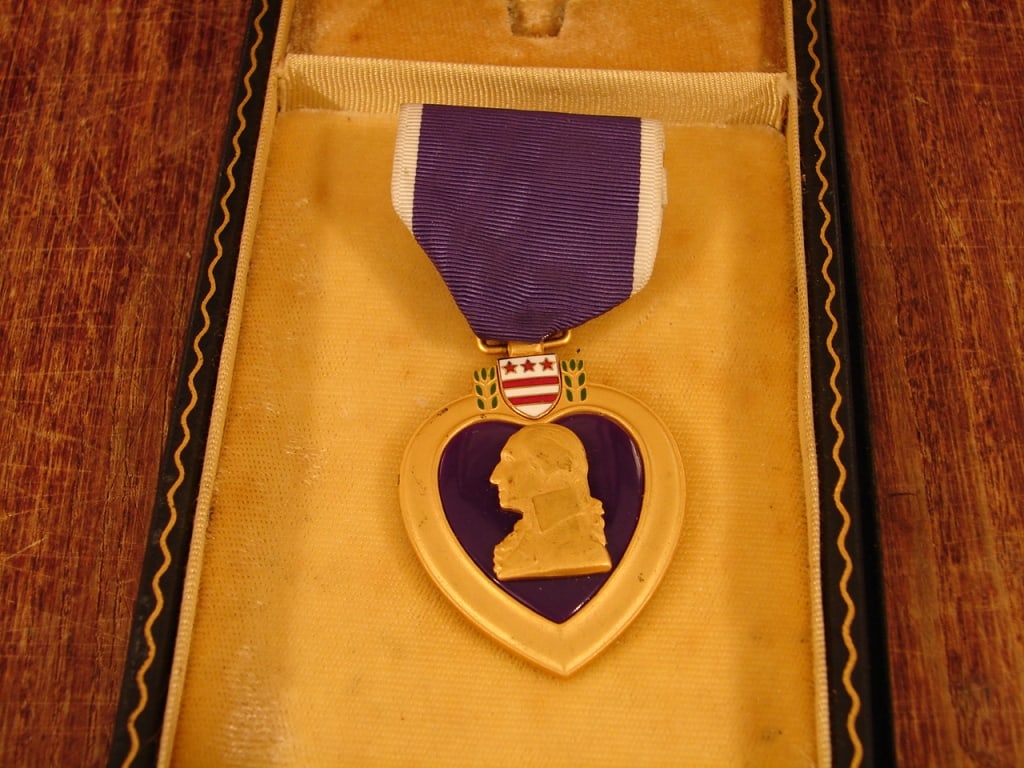 Lot of 3 Named US WWII medal grouping - 8