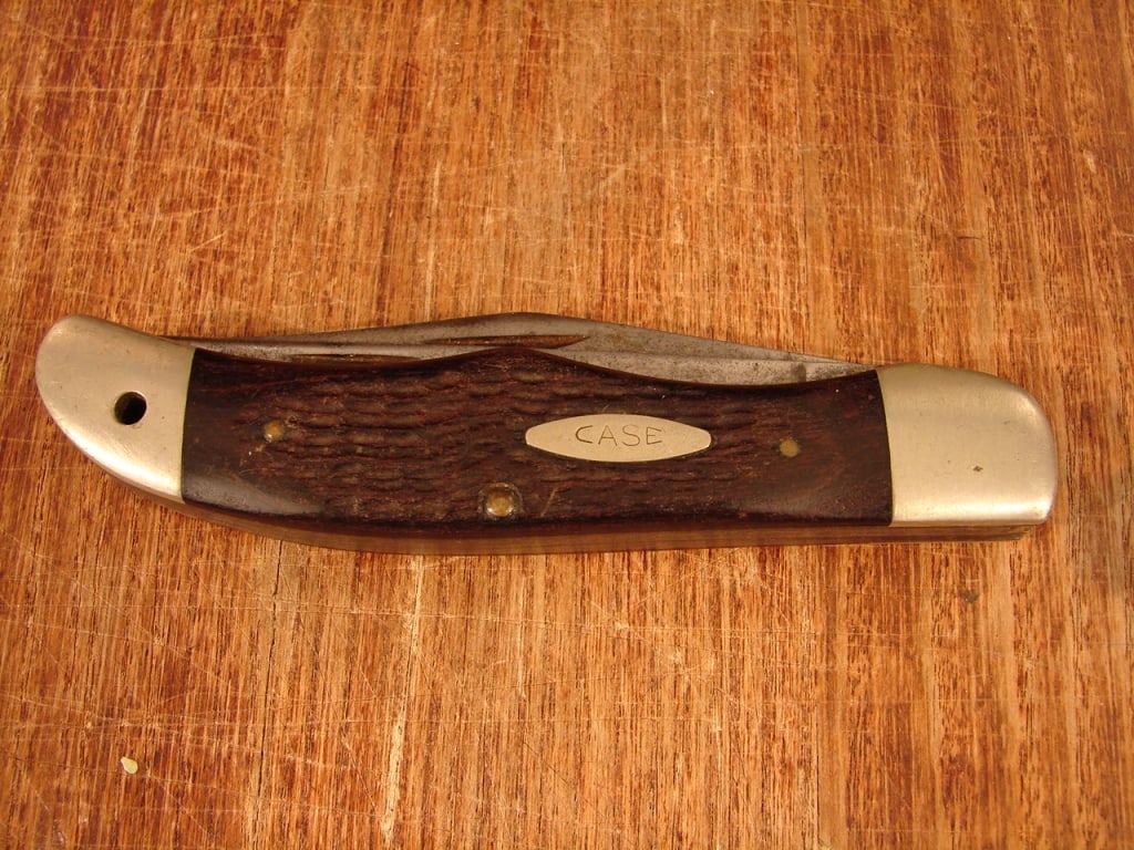 Vintage Case XX 6265 SAB folding hunting knife: Vintage Case XX 6265 SAB folding hunting knife. Used but in nice condition.