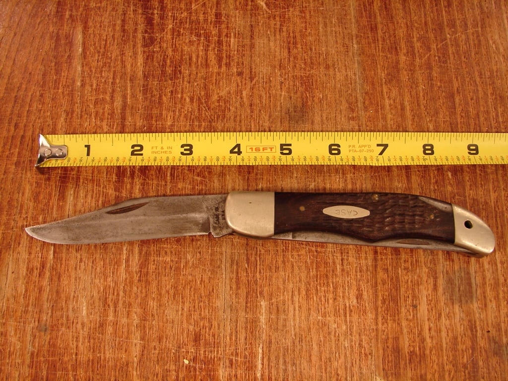 Vintage Case XX 6265 SAB folding hunting knife - 2