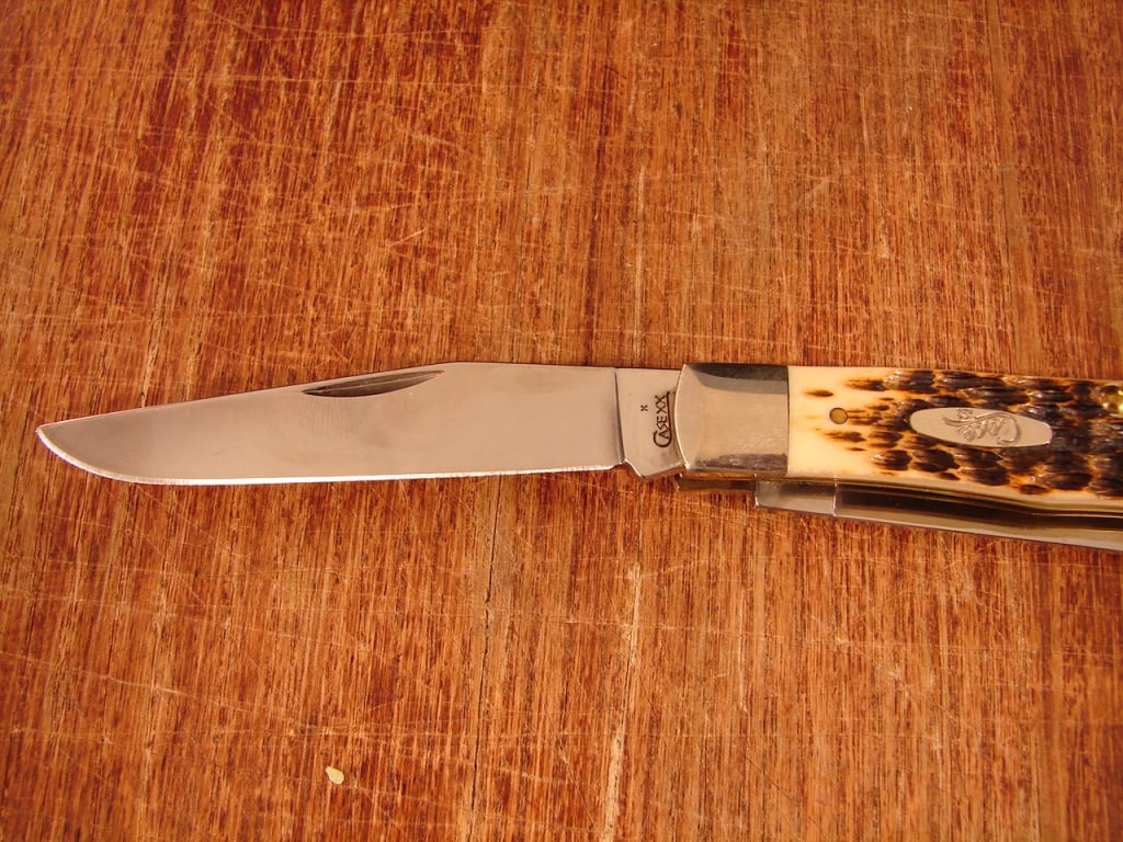 New Case XX 6254 SS. Burnt Bone handle. - 3
