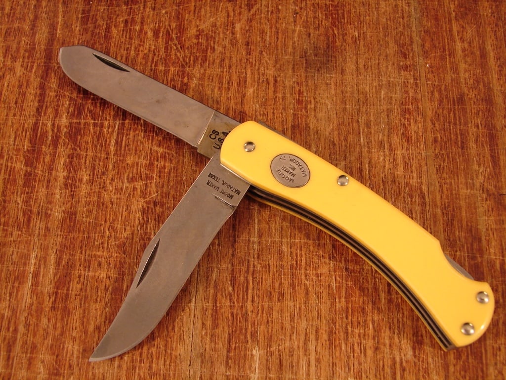 Moore Maker Lock back knife. - 3
