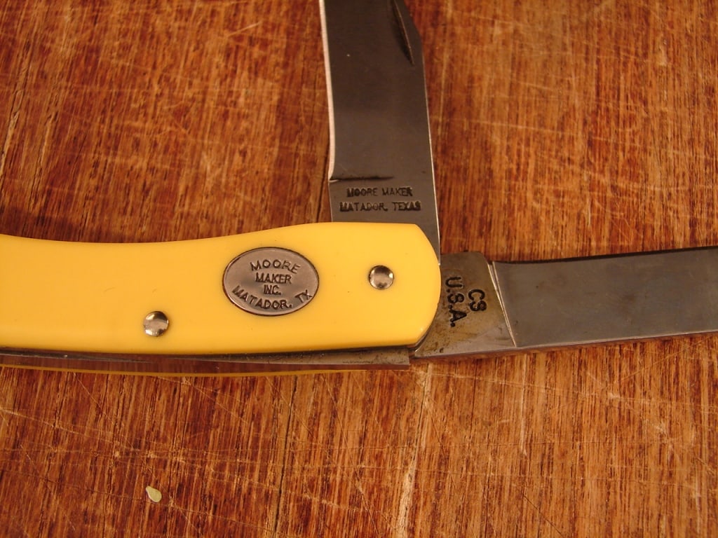 Moore Maker Lock back knife. - 4