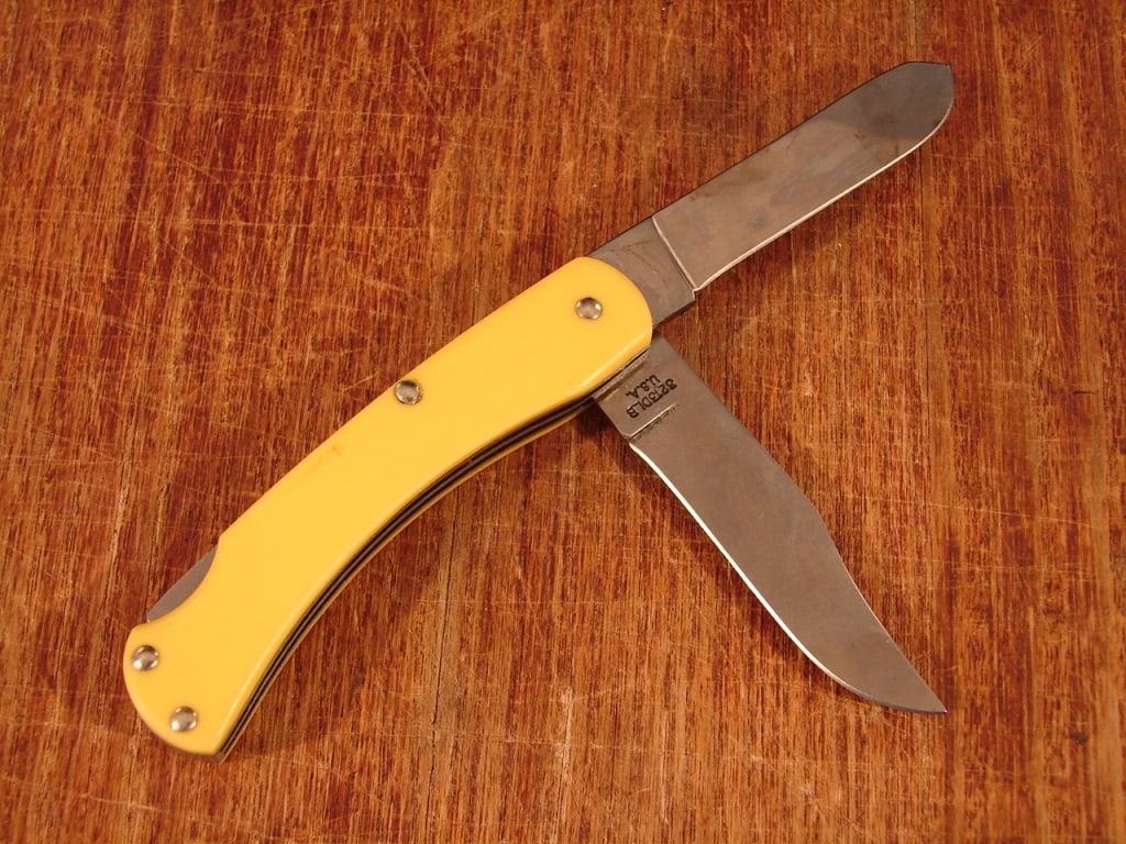 Moore Maker Lock back knife. - 5