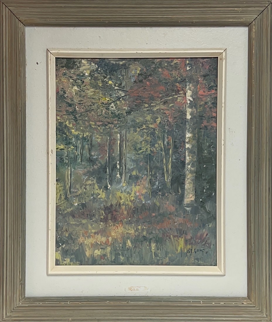 Spencer Frederick Gore, Oil on Canvas, British Painter (1878 - 1914): Born: 1878 - Epson, Surrey, England. Died: 1914 - Richmond, Surrey, England. Known for: Landscape, interiors and music hall scene painting. Spencer Frederick Gore (26 May 1878 - 25 March 1914)[1] was