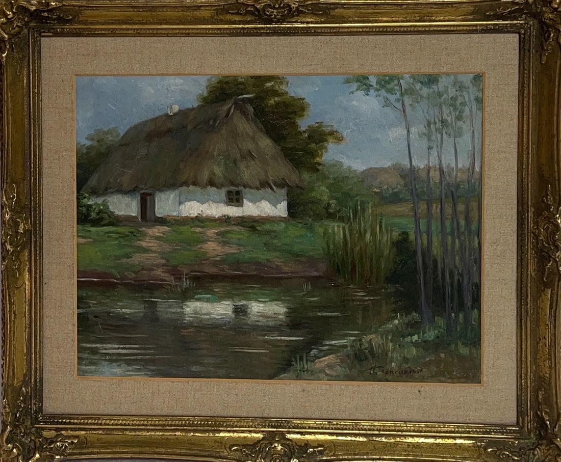 Nikolai Borisovitch Terpsikhorov, Oil on Board, Rusian Painter (1890 - 1960) (1 of 6)
