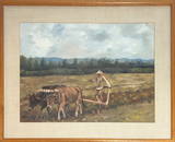 Fernando Cueto Amorsolo, Oil on Paper, Filipino Painter (1892 - 1972)