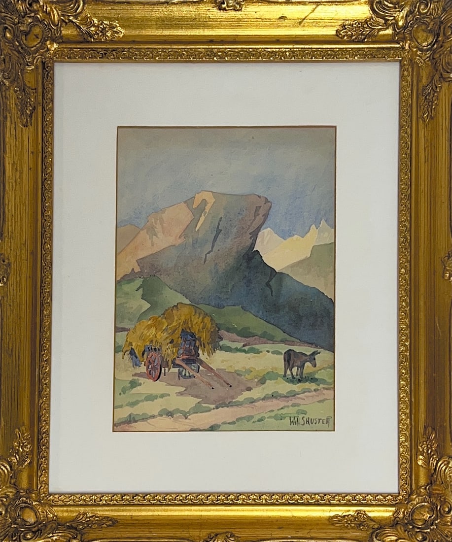 Will Shuster, Watercolor, American(1893 - 1969) (1 of 6)
