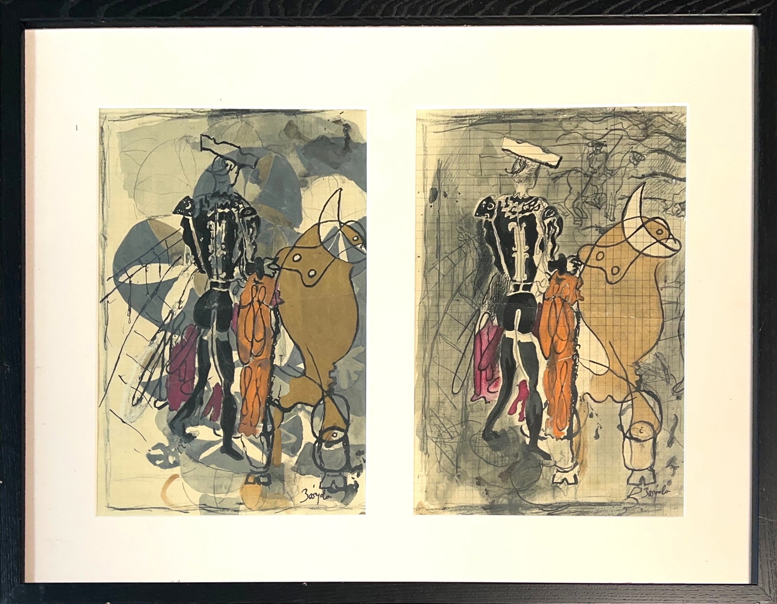 Juan Barjola,Mix Media, Spanish Painter (1919 - 2004): Born: 1919 - Badajoz, Spain. Died: 2004 - Madrid, Spain. Known for: Representative expressionism. Juan Barjola was a Spanish painter who flourished in the second half of the twentieth century. He was 