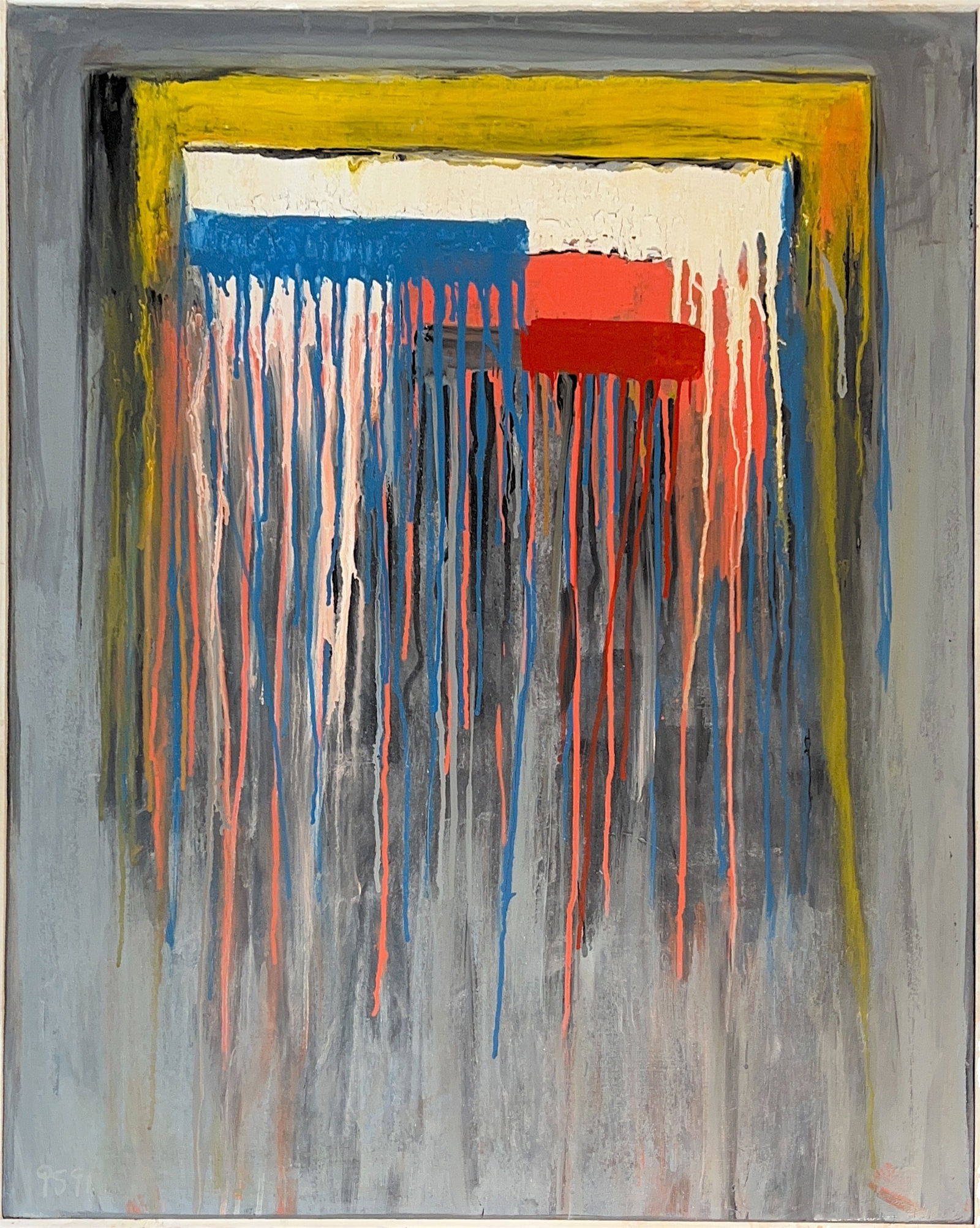 Pat Steir, Oil on Canvas, American Painter (1940 - Ongoing) (1 of 7)