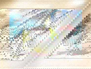 Raoul Dufy, Watercolor, French Painter(1877 - 1953) (1 of 6)