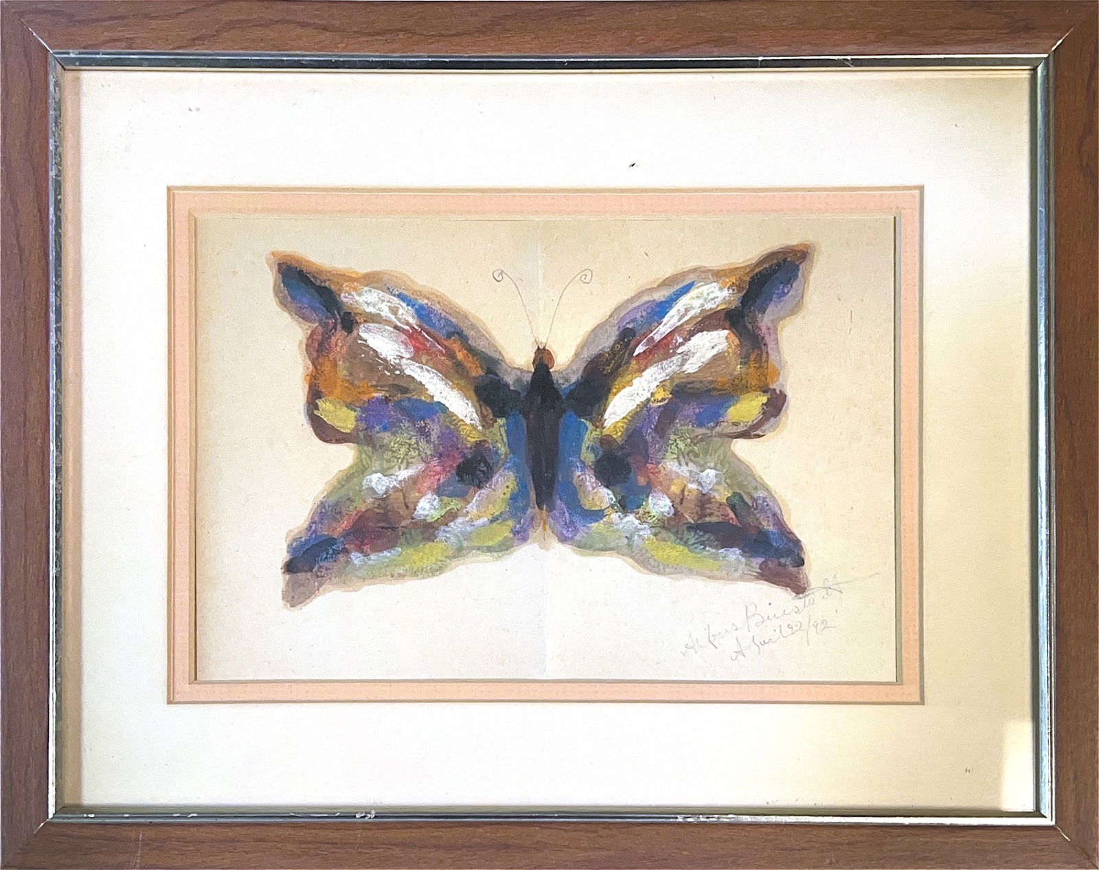 Albert Bierstadt, Mix Media on Paper, German-American Painter (1830 - 1902) (1 of 4)