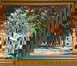 Peter Hayward, Oil on Board, American Painter(1905 - 1993)