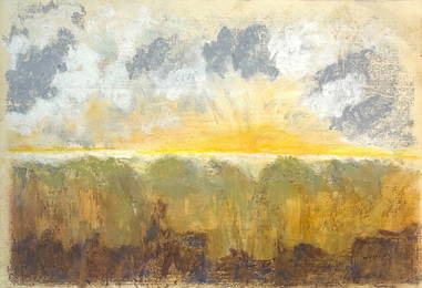 Zoran Antonio Music, Oil on Paper, Polish Painter (1909 - 2005)