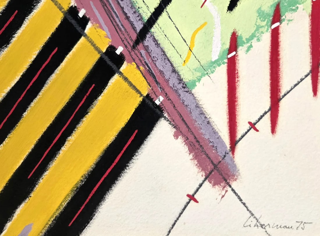 Alexander Semeonovitch Liberman, Mix Media on Paper, Russian Painter (1912 - 1999) (1 of 4)