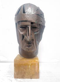 Joan Fitzgerald, Marmol w/ Bronze Sculpture, American Artist (1930 - 2024) (1 of 7)