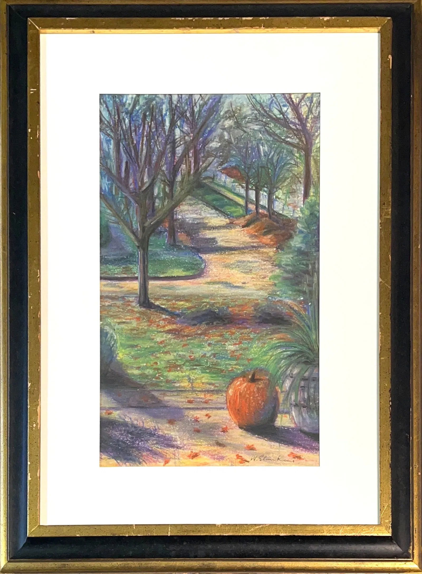 William James Glackens, Pastel, American Painter (1870 - 1938): Born: 1870 - Philadelphia, Pennsylvania. Died: 1938 - Westport, Connecticut. Known for: Genre, figure, landscape and still-life painting. Born in Philadelphia, William Glackens became an Impressionist