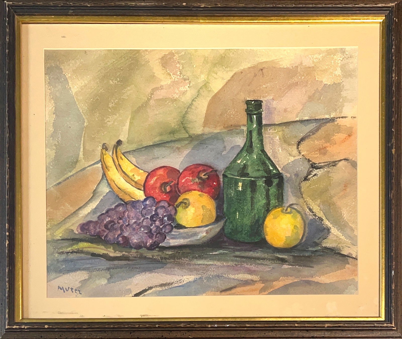 Mela Muter, Watercolor on Paper, Polish Painter (1876 - 1967) (1 of 6)