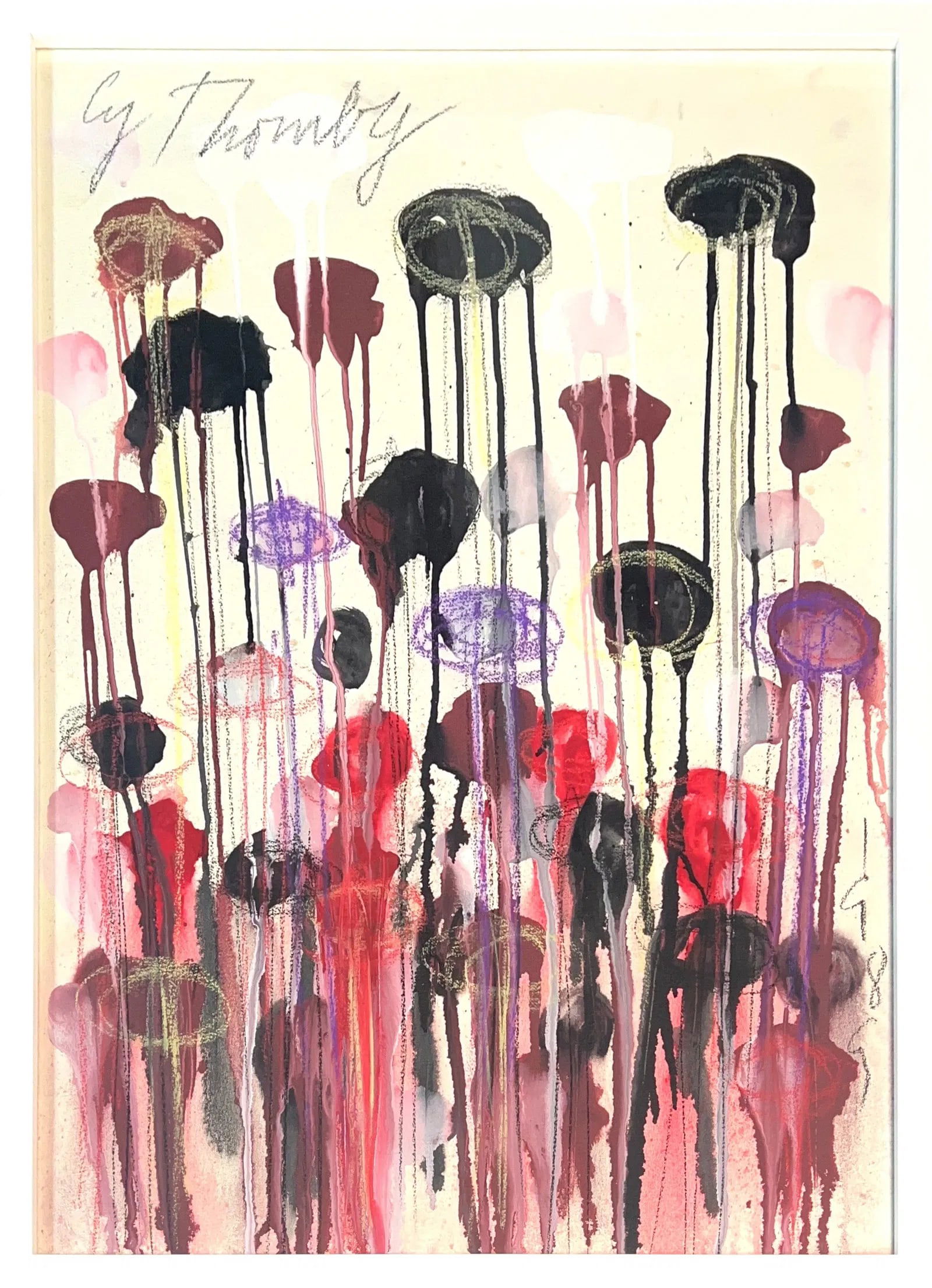 Cy Twombly, Mix-Media, American Painter (1928 - 2011) (1 of 6)