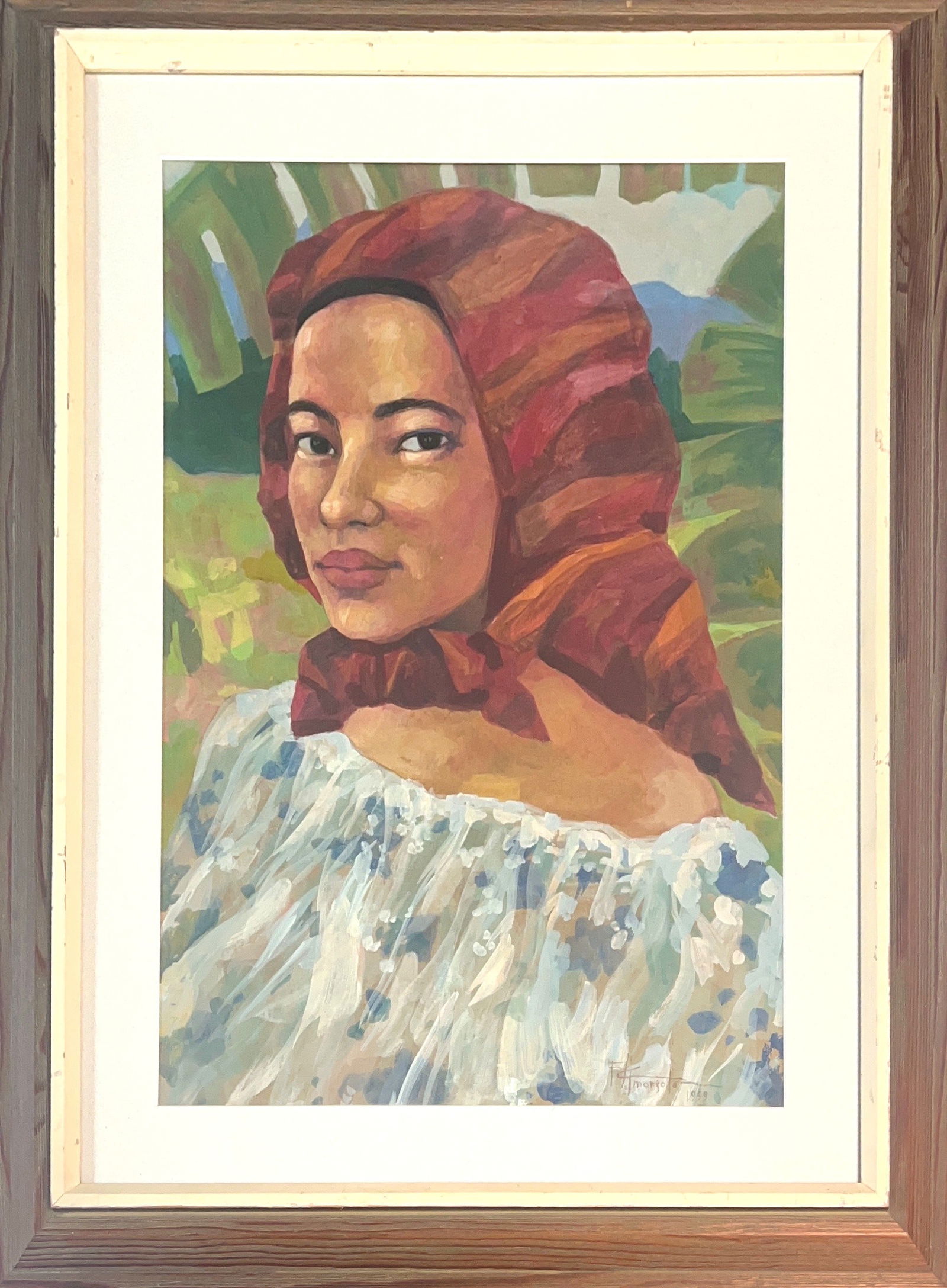 Fernando Cueto Amorsolo, Watercolor on Cardboard, Filipino Painter (1892 - 1972) (1 of 5)