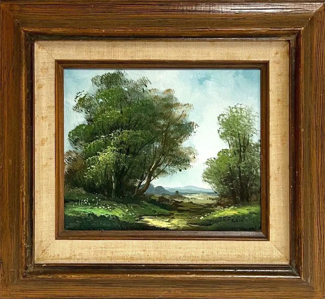 Thomas Edward Francis, Oil on Canvas, British Painter (1873 - 1961) (1 of 6)