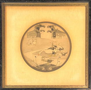 Harrison Cady, Watercolor on Paper, American Painter (1877 - 1970): Born: 1877 - Gardner, Massachusetts. Died: 1970 - Rockport, Massachusetts. Known for: Illustration, cartoons, landscape painting, etching. Name variants: Walter Harrison Cady. Name variants: 
