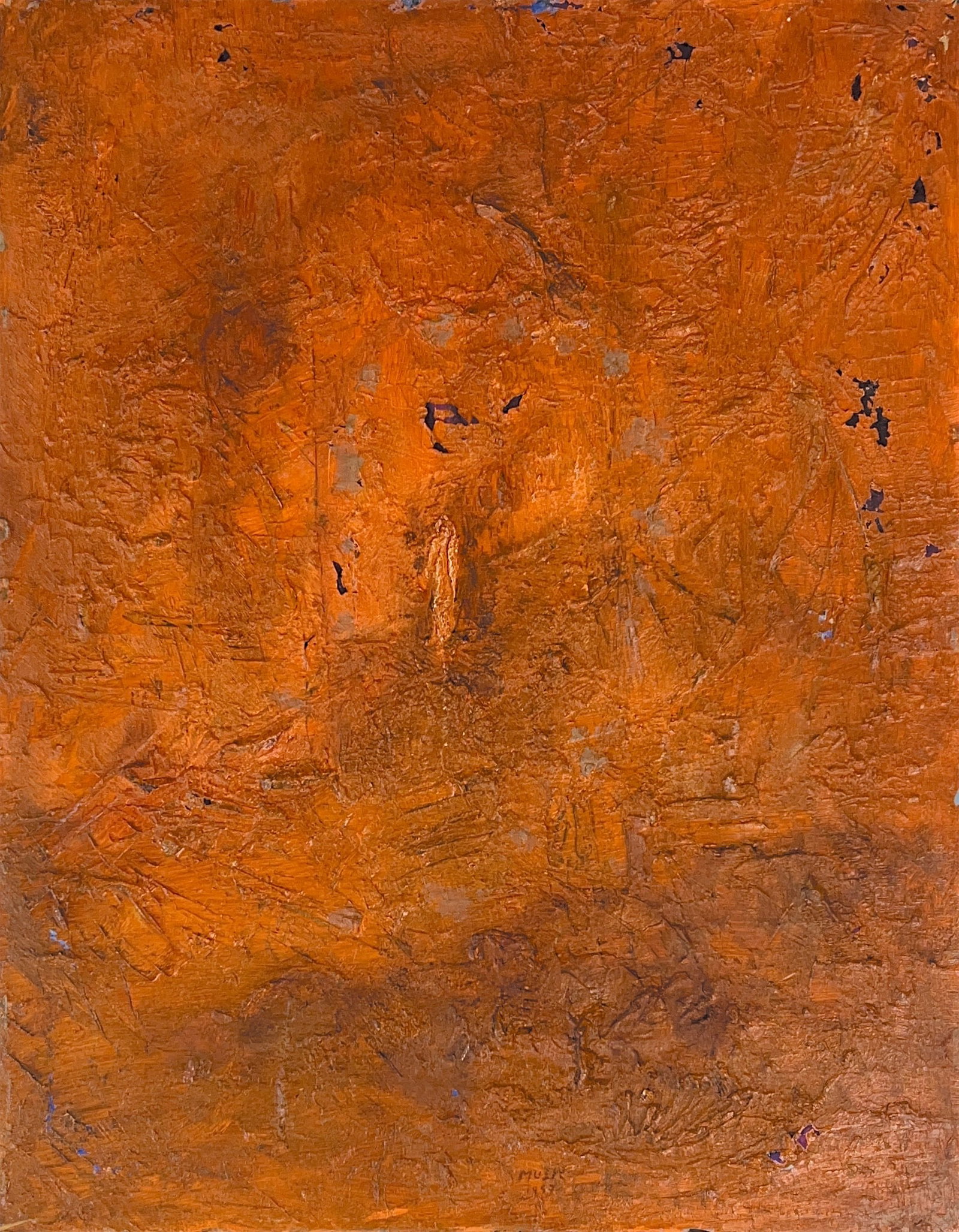 Zoran Antonio Music, Mix-Media on Canvas, Polish Painter (1909 - 2005): Born: 1909 - Bukovica, near Gorizia, Slovenia. Died: 2005 - Venice, Italy. Known for: Portrait, scenes of Venice. Of Slovene descent, Anton Zoran Mušic was born in the Austro-Hungarian town of Bukovi