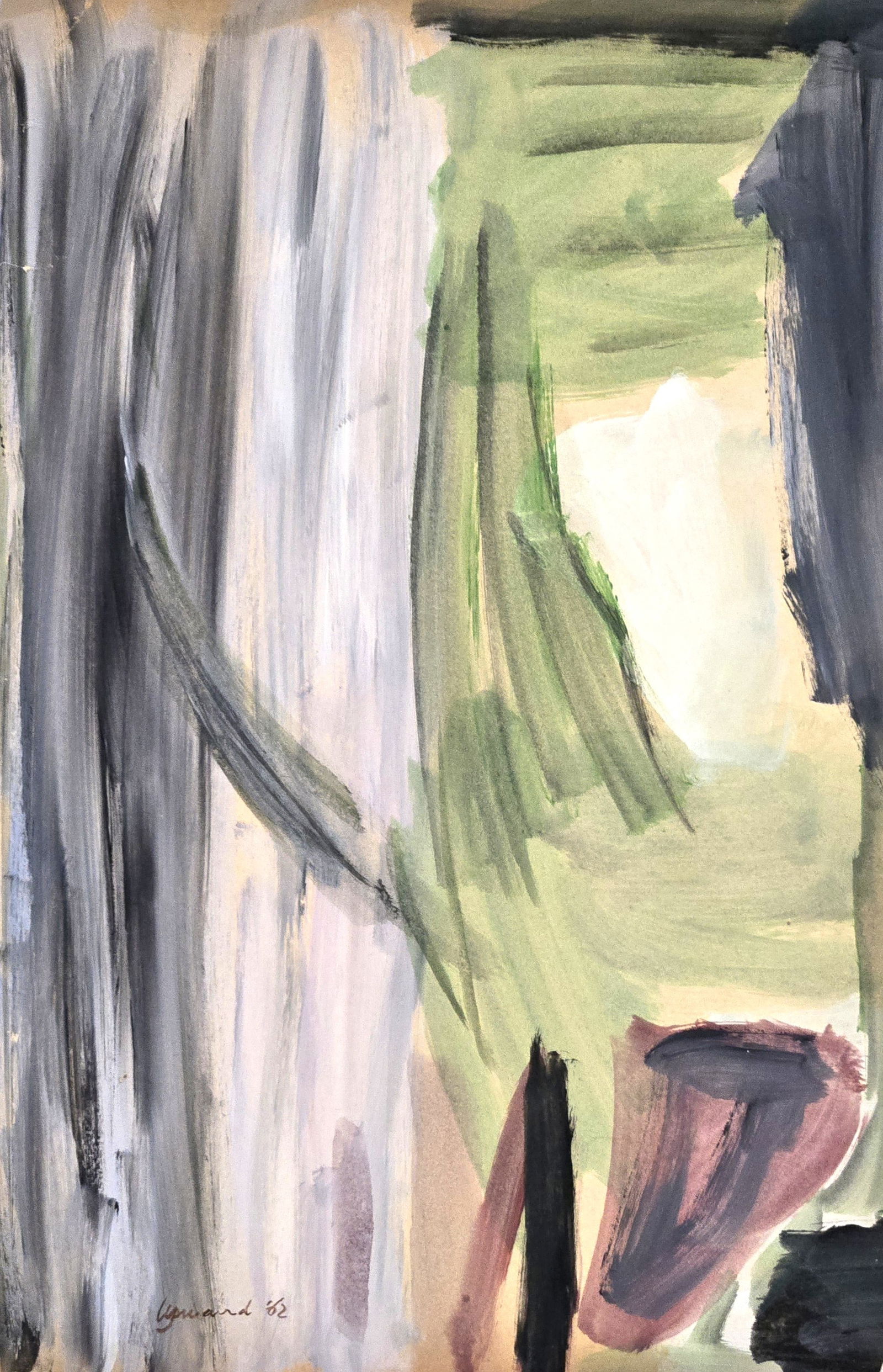 Peter Upward, Mix Media on Paper, Australian Painter (1932 - 1984): Born: 1932. Died: 1984. Known for: Abstract painting. The abstract expressionist Peter Upward obtained formal art training from RMIT in Melbourne, followed by the Julian Ashton Art School in Sydney, w