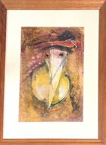 Morris Graves, Mix-Media on Paper, American Painter (1910 - 2001)