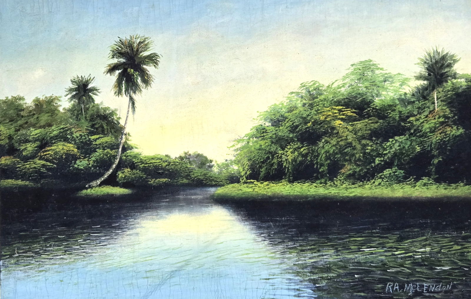 Roy McLendon, Oil on Canvas , African-American/Highwayman Painter (1932 - 2024) (1 of 6)