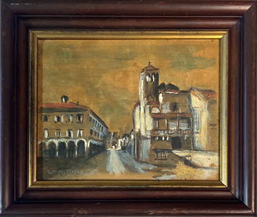 William Merritt Chase, Oil on Wood Panel, American Painter (1849 - 1916): Born: 1849 - Franklin, Indiana. Died: 1916 - New York City. Known for: Plein-air landscape, interior scenes and genre painting, teaching. A native Midwesterner, William Merritt Chase became one of the