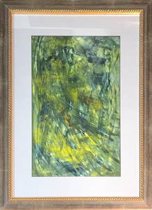 Orhon Mubin, Oil/Mix-Media on Paper, Turkish (1924 - 1981)