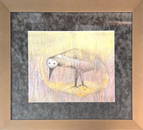 Morris Graves, Pastel/Mix-Media on Paper, American (1910 - 2001)