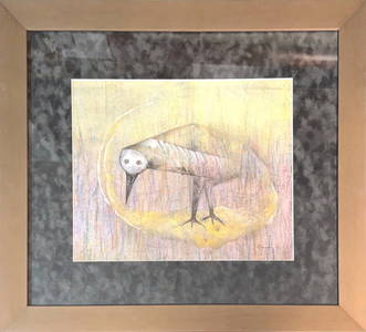 Morris Graves, Pastel/Mix-Media on Paper, American (1910 - 2001)