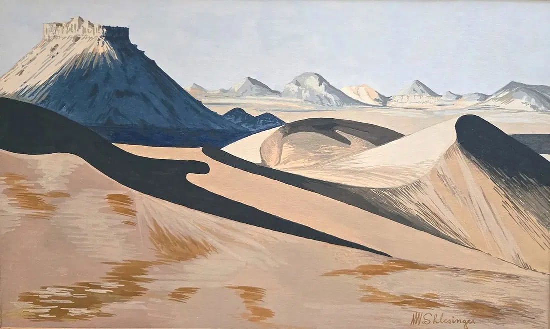 William Schlesinger, Gouache on paper (1915 - 2011) (1 of 7)